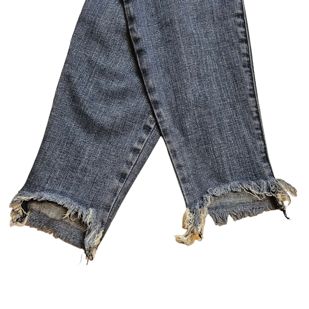 PISTOLA Women's Mid Rise Frayed Hem Skinny Jeans Size 26 - Picture 10 of 14